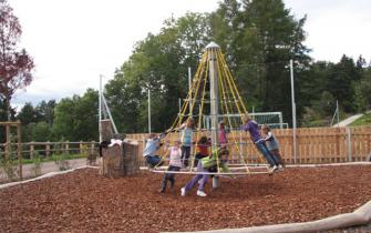 Kinderspielplatz in Schlaneid (Mölten, Südtirol)